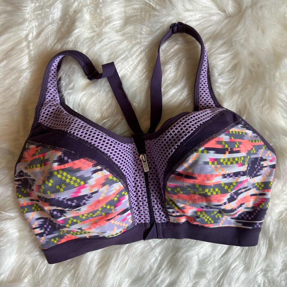VSX Sports Bra Zip Front